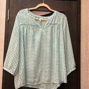 3/4 sleeve tunic - excellent condition